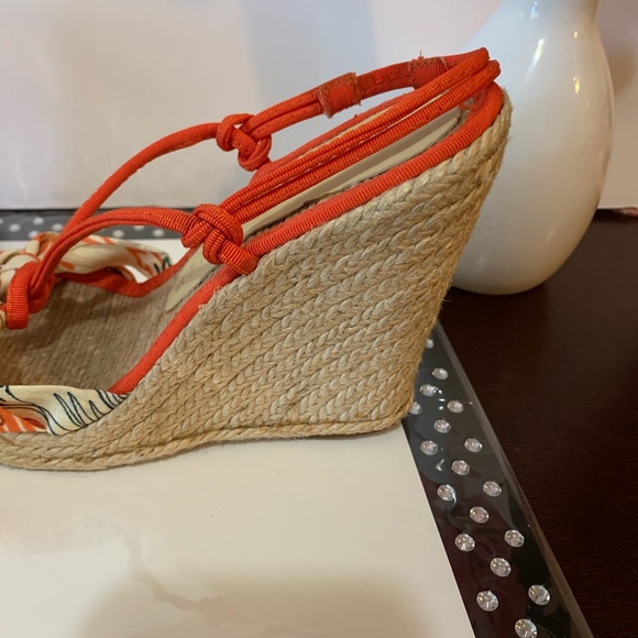 Stella McCartney canvas wedge sandals - Picture 4 of 7